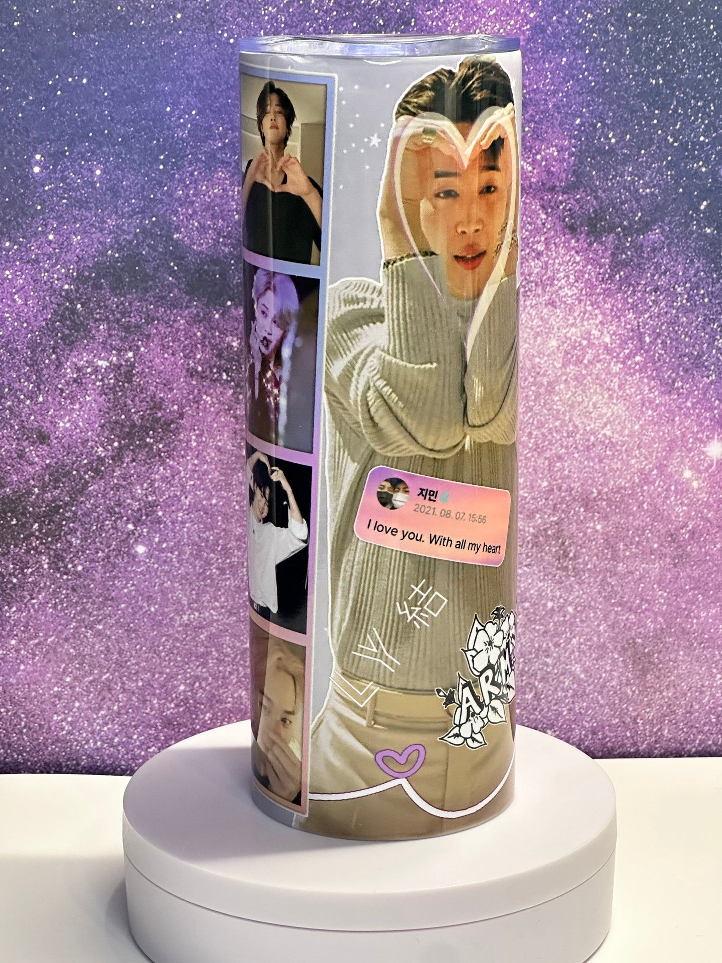 20 oz Love and Hearts Tumbler