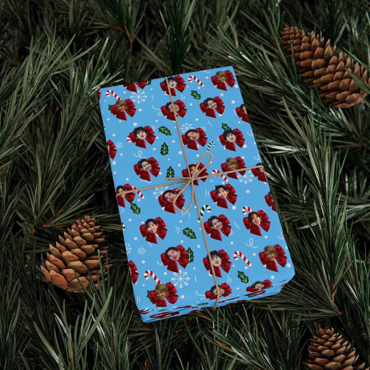 Holiday Bow Wrapping Paper