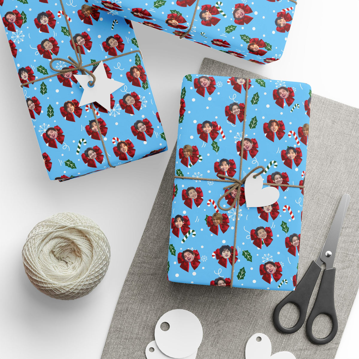 Holiday Bow Wrapping Paper