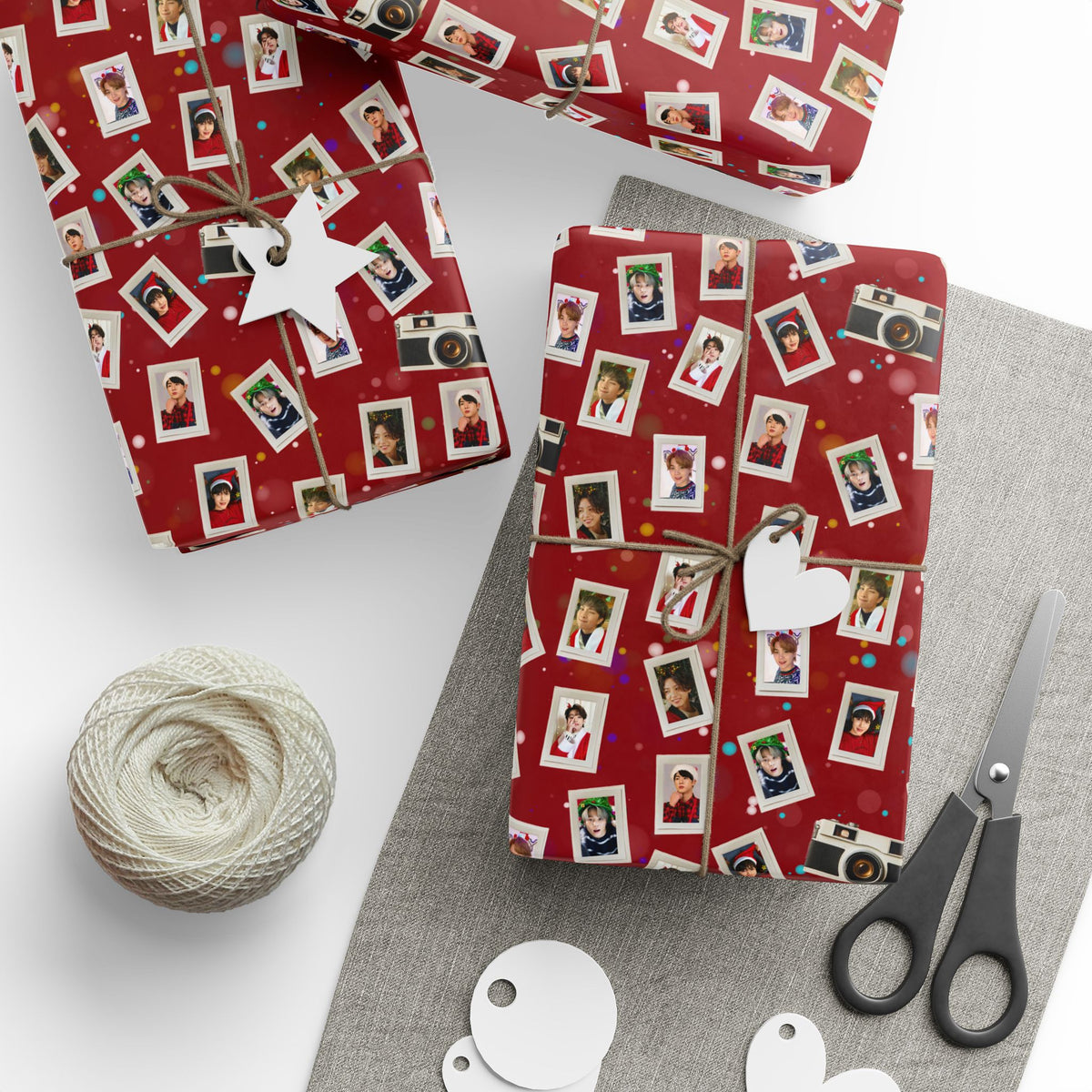 Holiday Snapshots Wrapping Paper