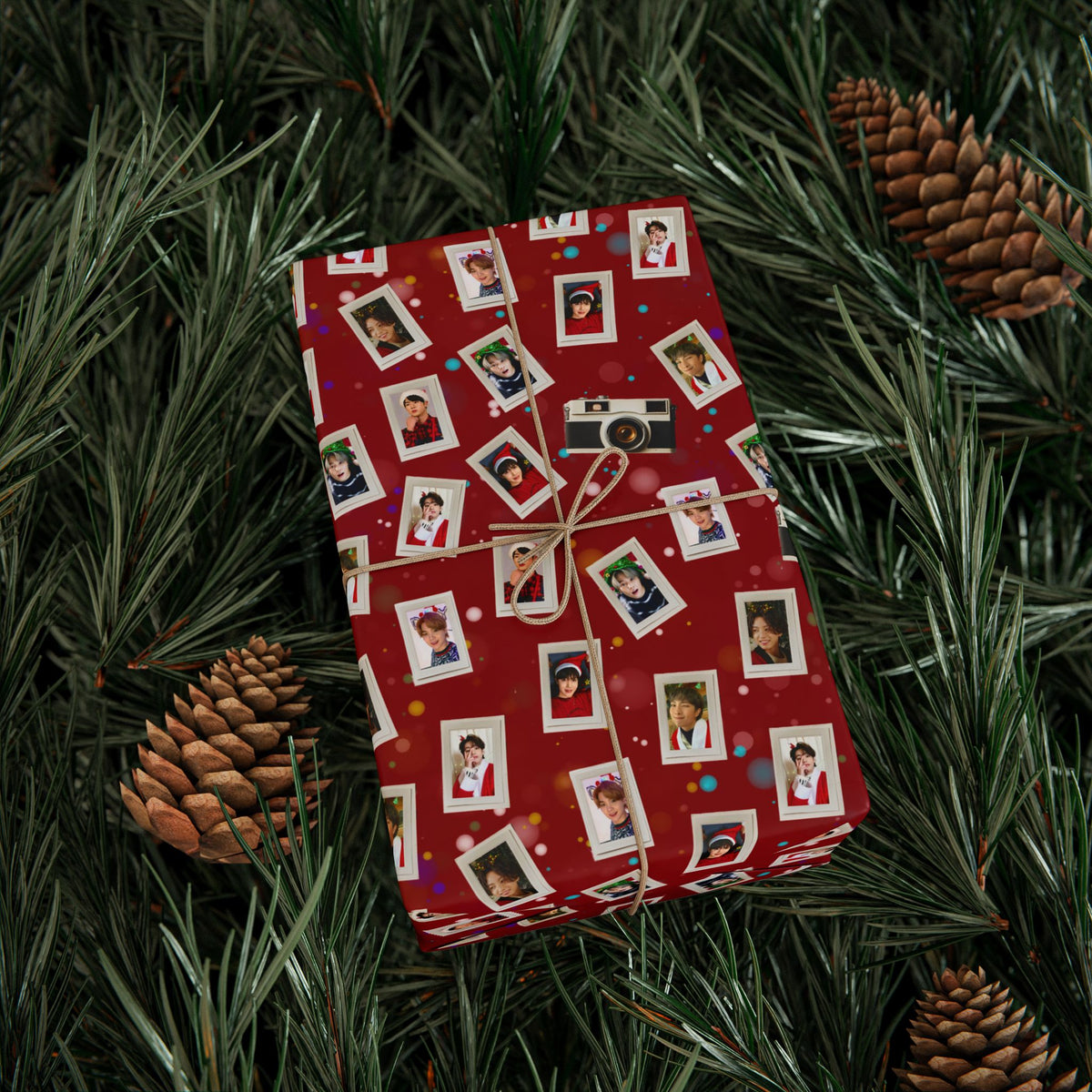 Holiday Snapshots Wrapping Paper