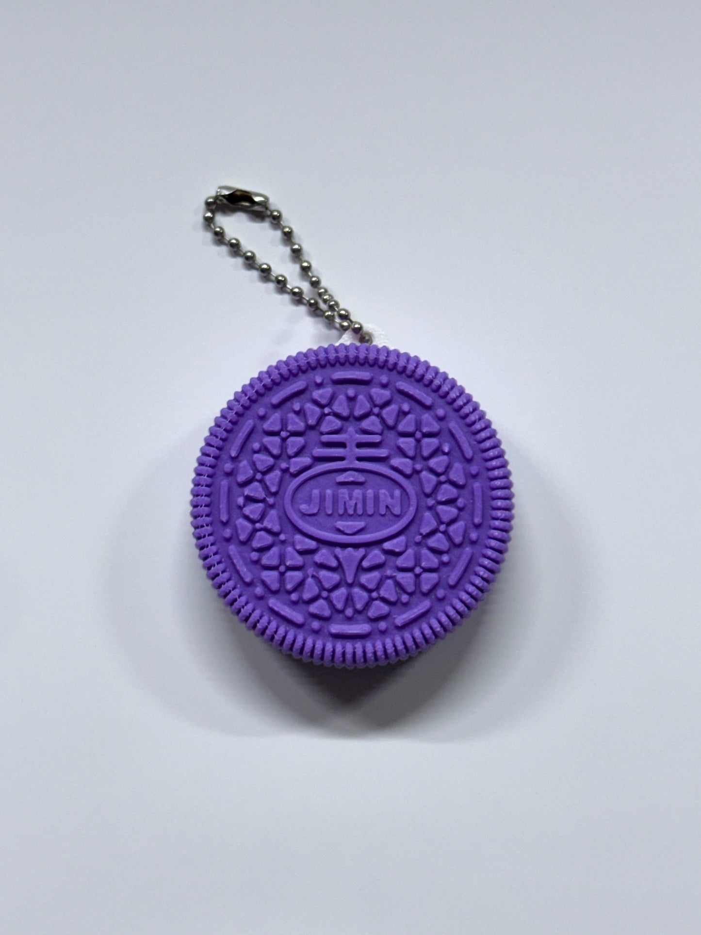 Purple Cookie Keychain