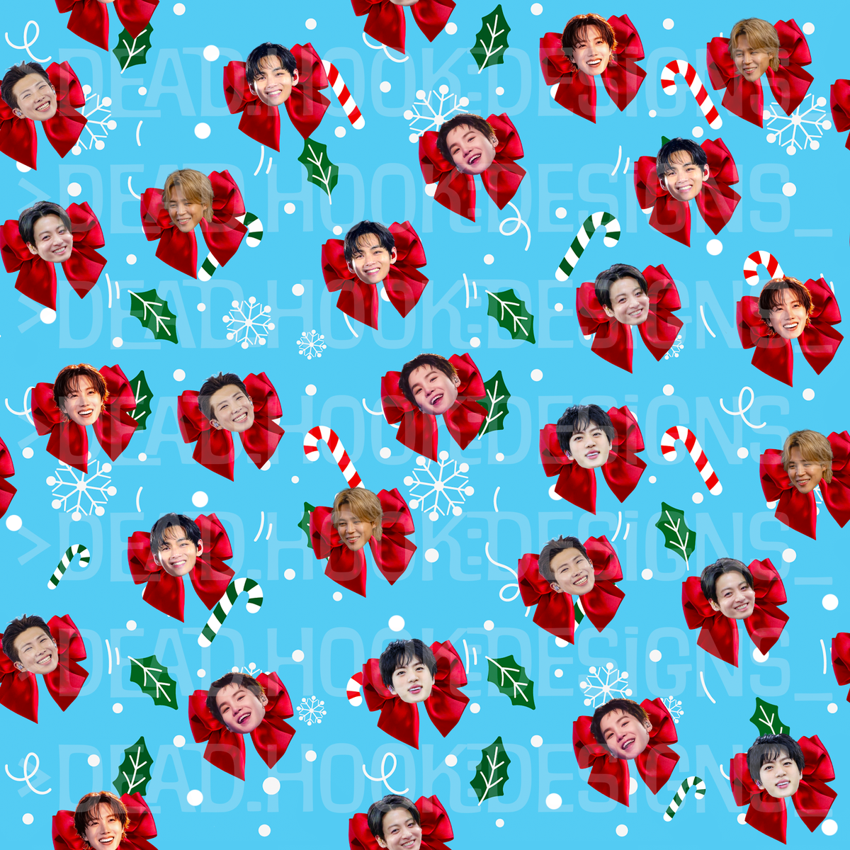 Holiday Bow Wrapping Paper