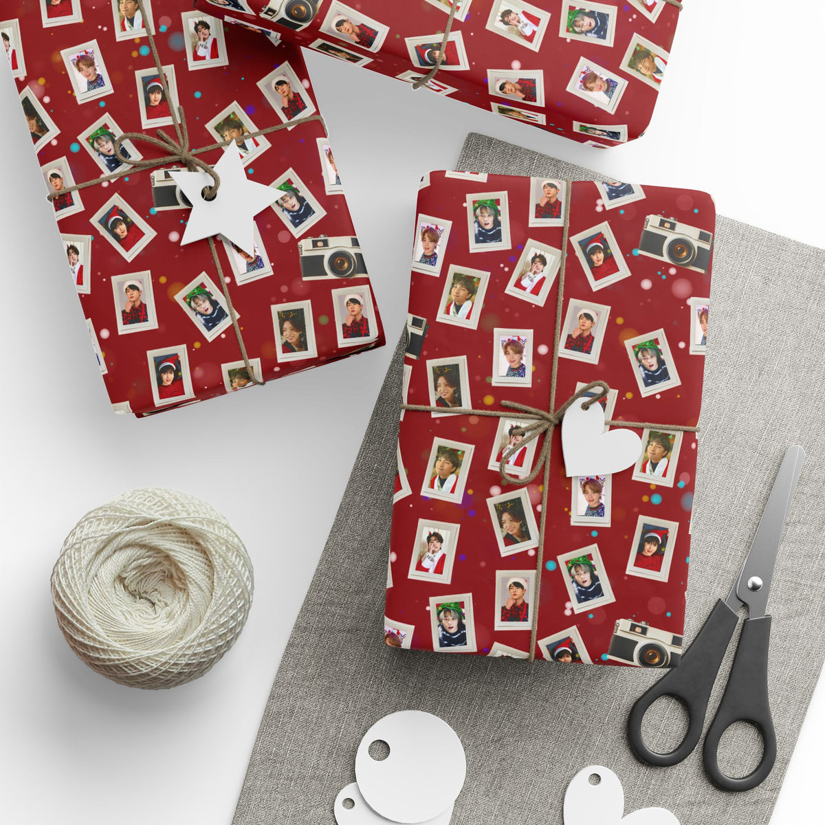Holiday Snapshots Wrapping Paper