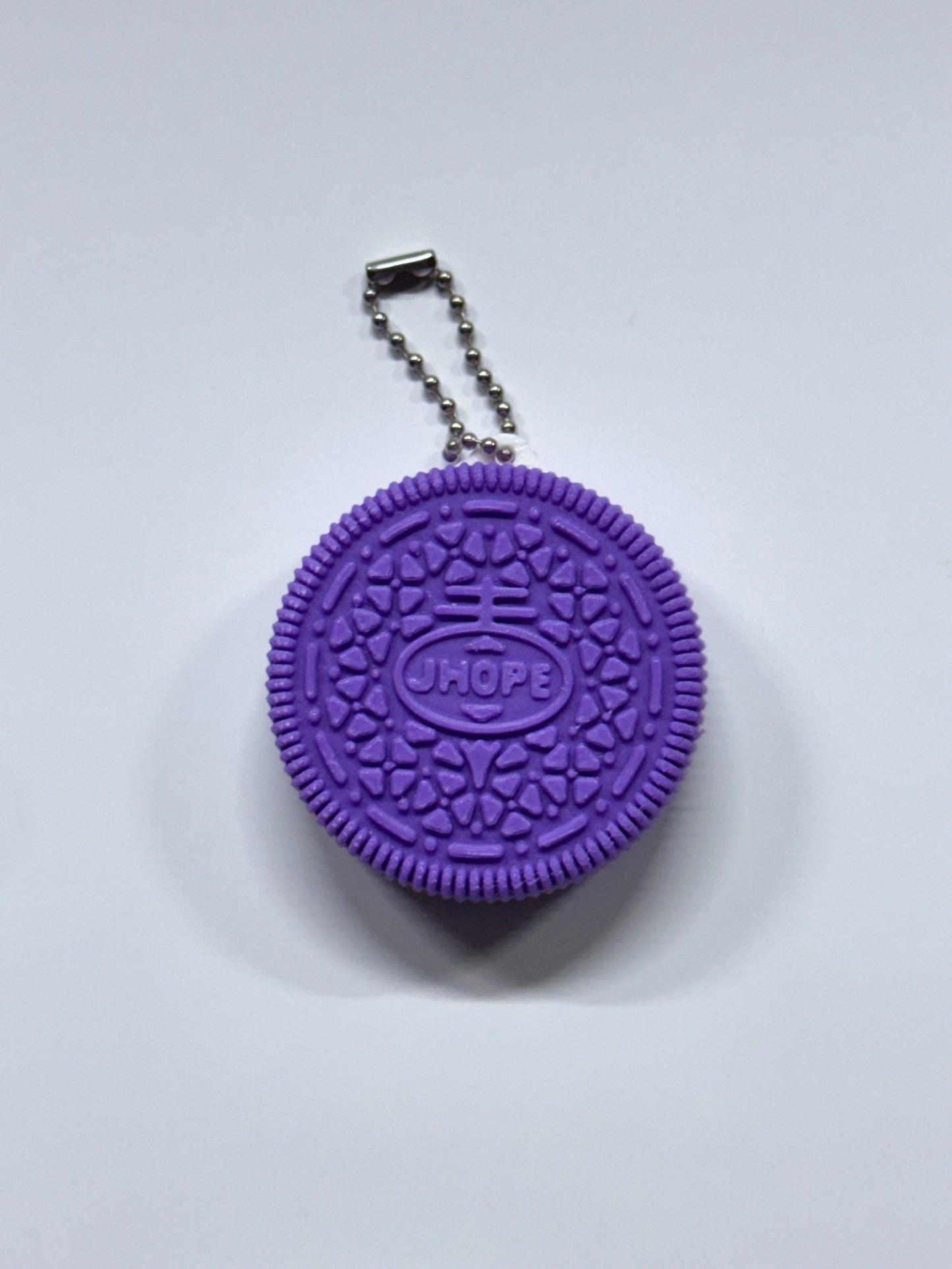 Purple Cookie Keychain