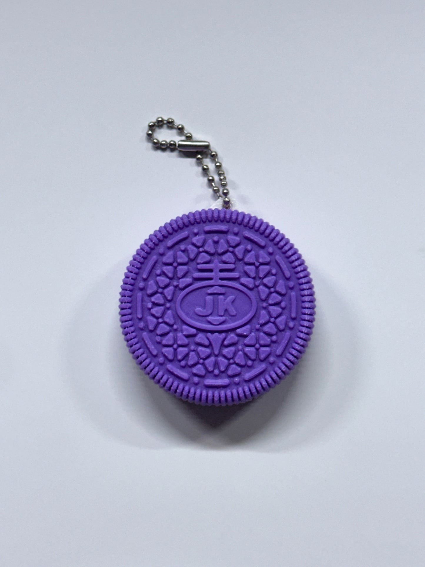 Purple Cookie Keychain