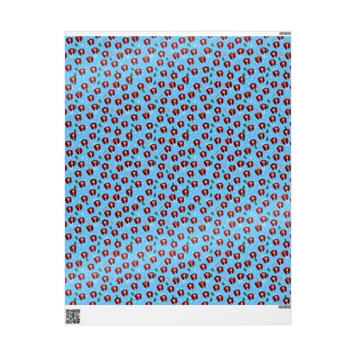 Holiday Bow Wrapping Paper