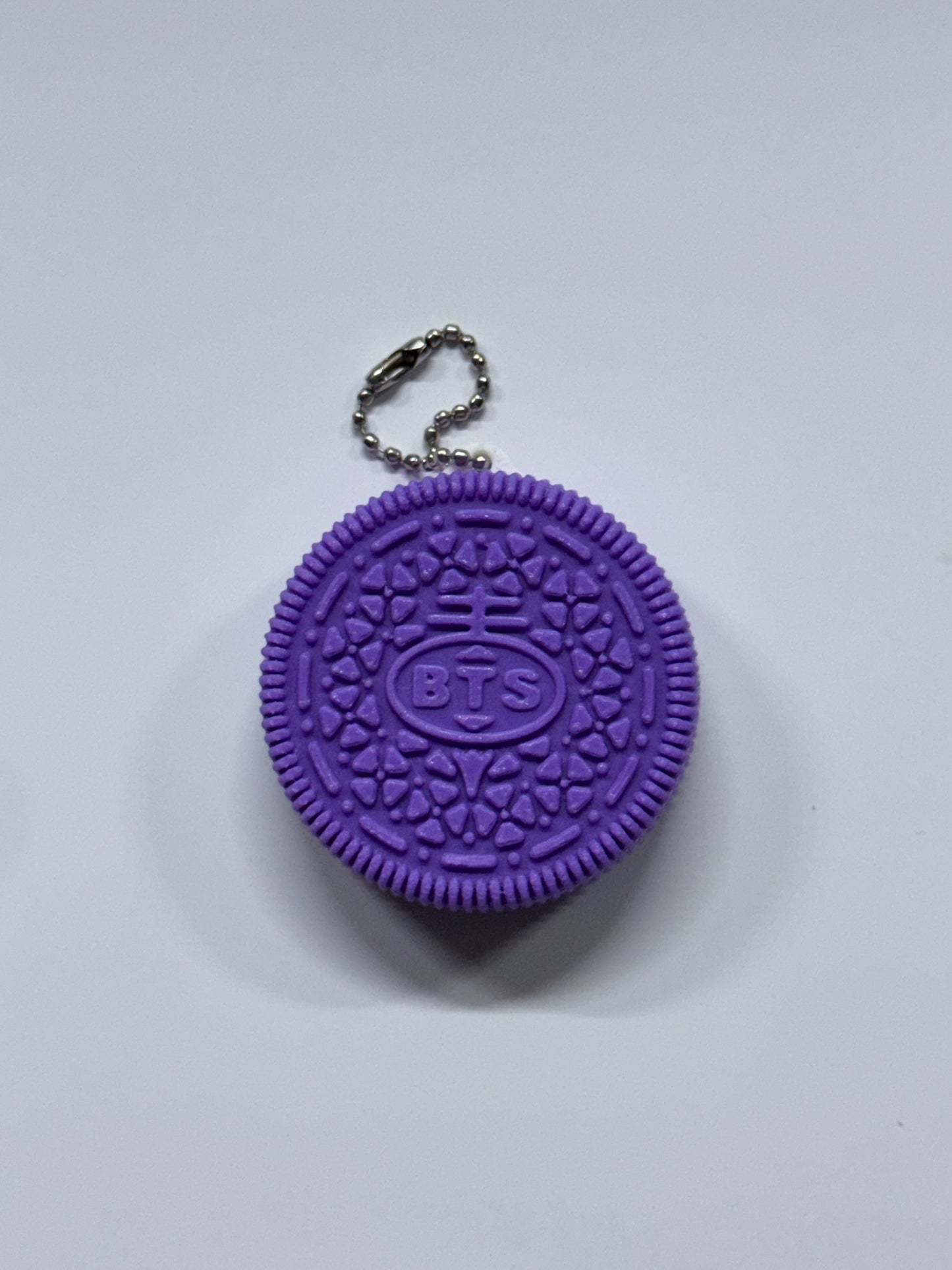 Purple Cookie Keychain