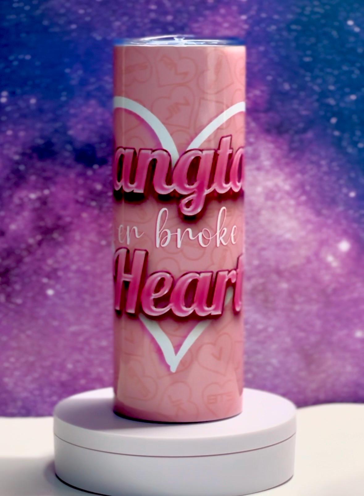 20 oz 'Bangtan never broke my heart" Tumbler