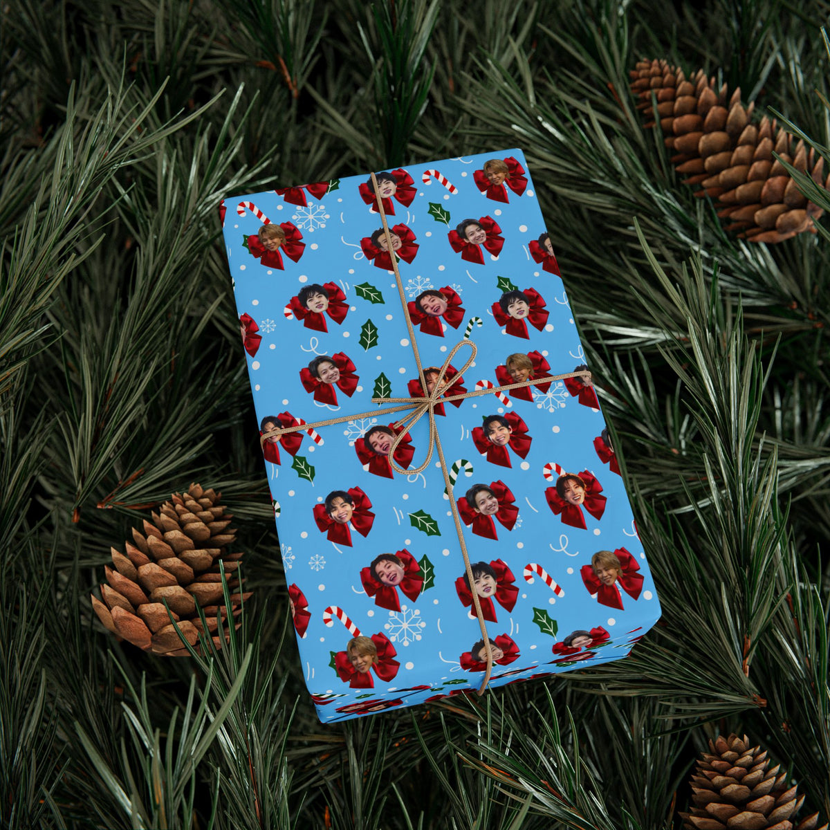 Holiday Bow Wrapping Paper