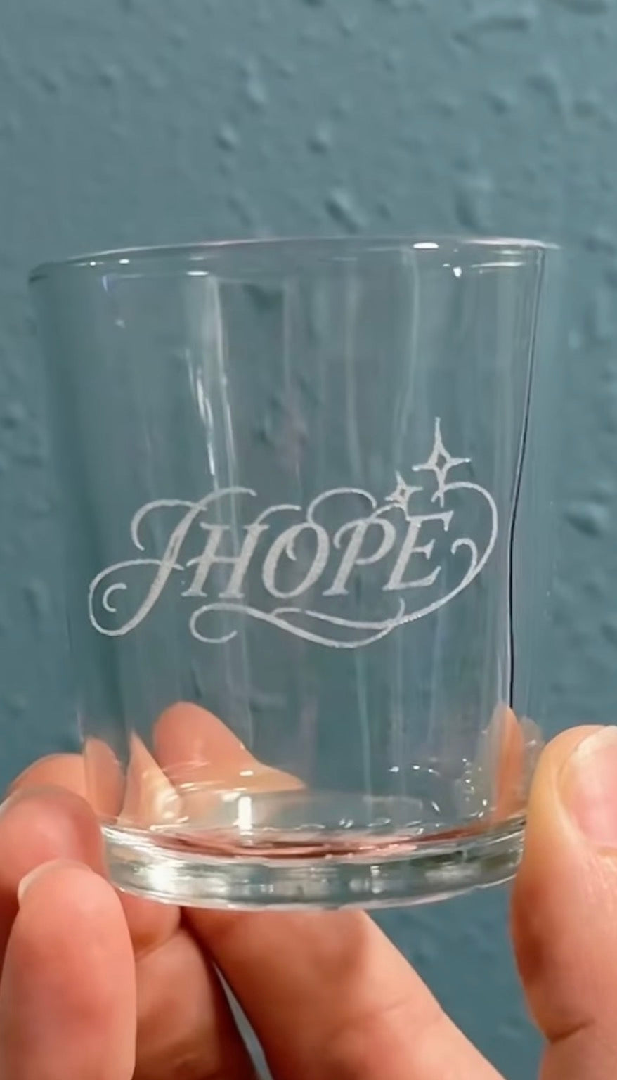 BTS Bias Shot Glass