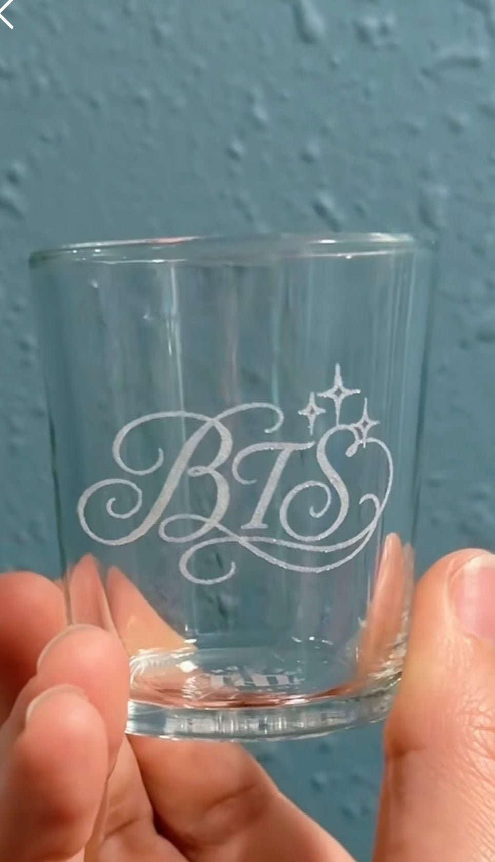 BTS Bias Shot Glass