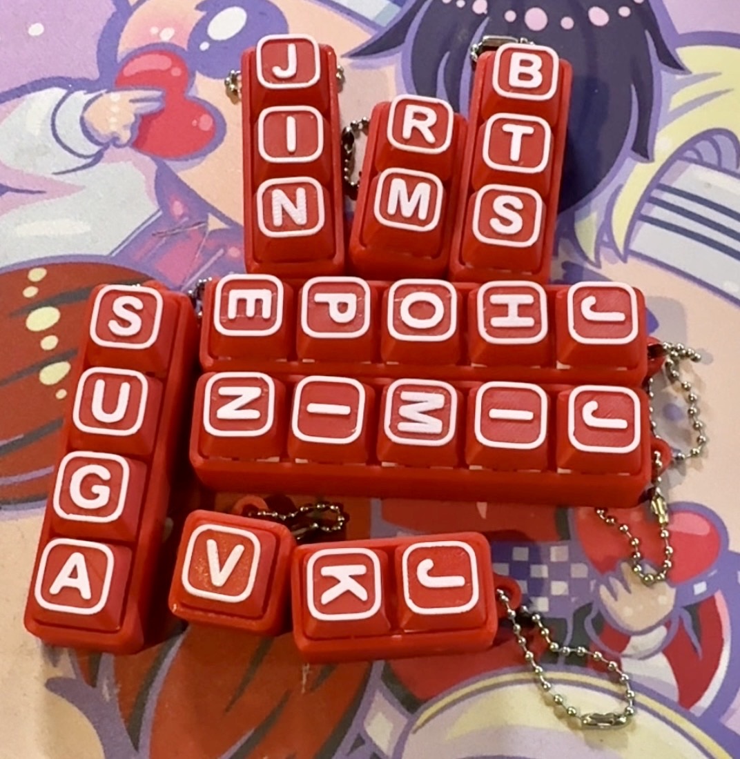 Member Fidget Clicker Keychain