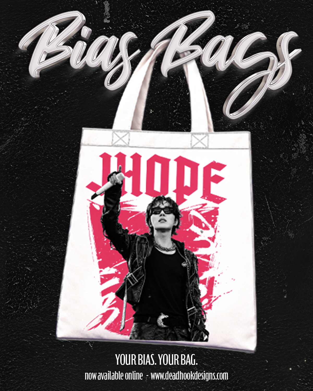 Bias Bags | 13" × 14" Canvas Tote Bag