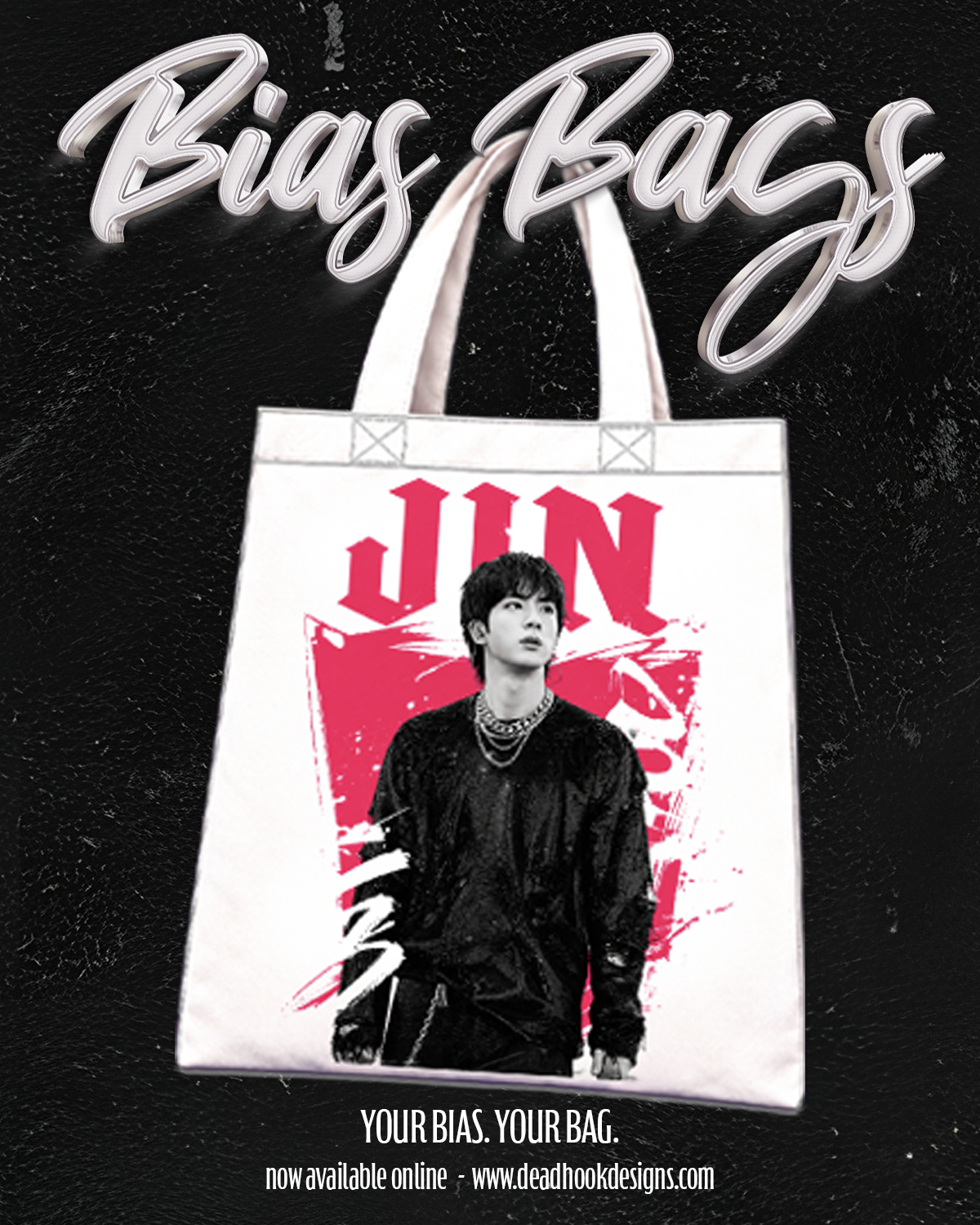 Bias Bags | 13" × 14" Canvas Tote Bag