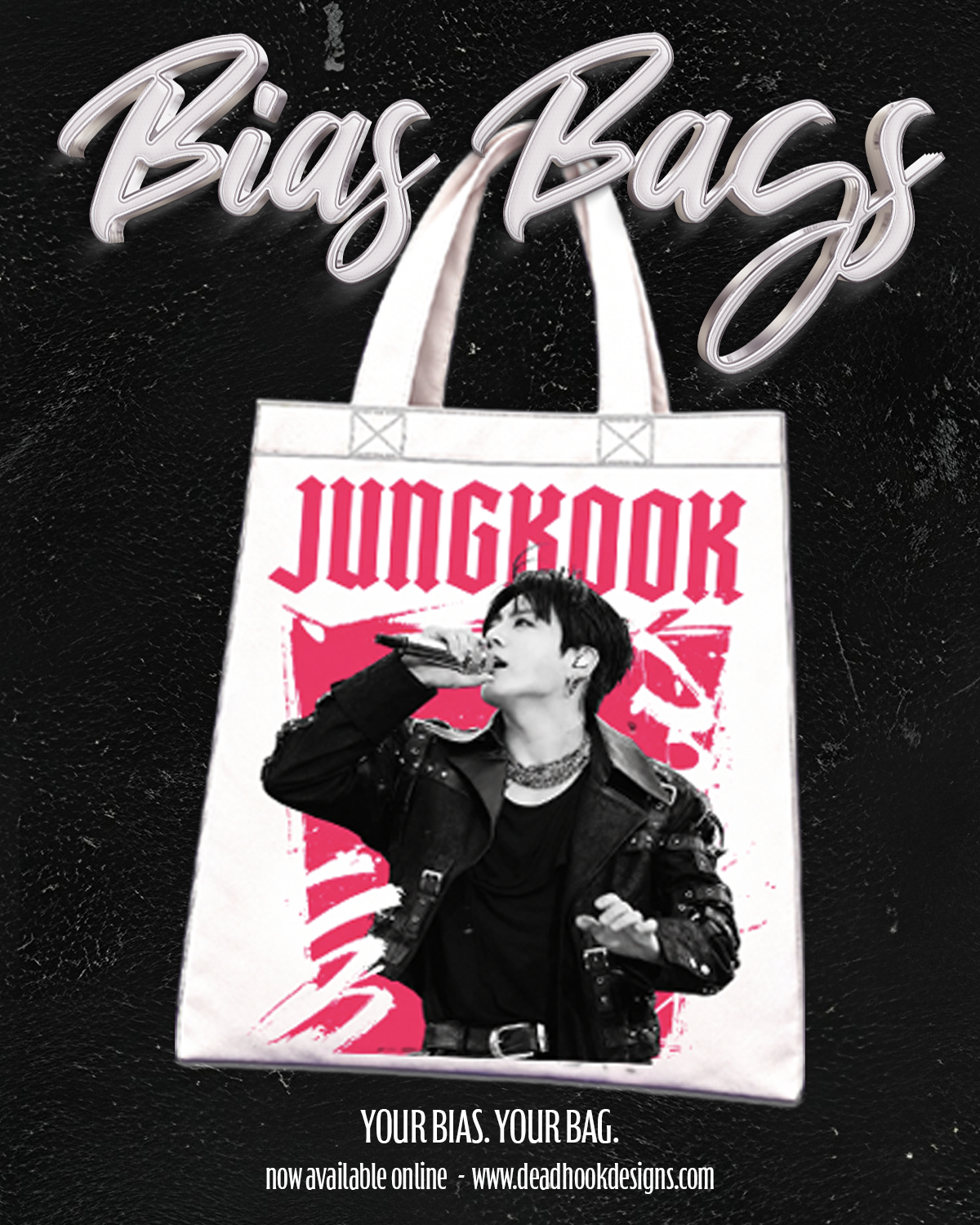 Bias Bags | 13" × 14" Canvas Tote Bag