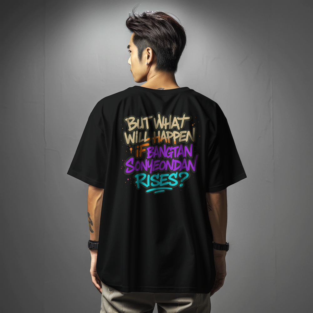 "Attack on Bangtan" inspired t-shirt
