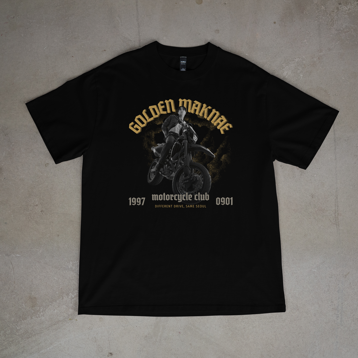 Golden Maknae Motorcycle Club TShirt