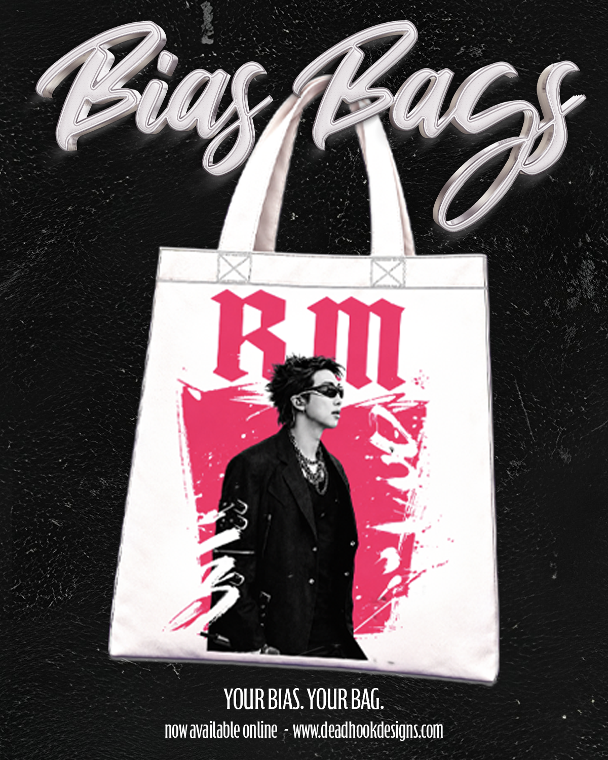 Bias Bags | 13" × 14" Canvas Tote Bag