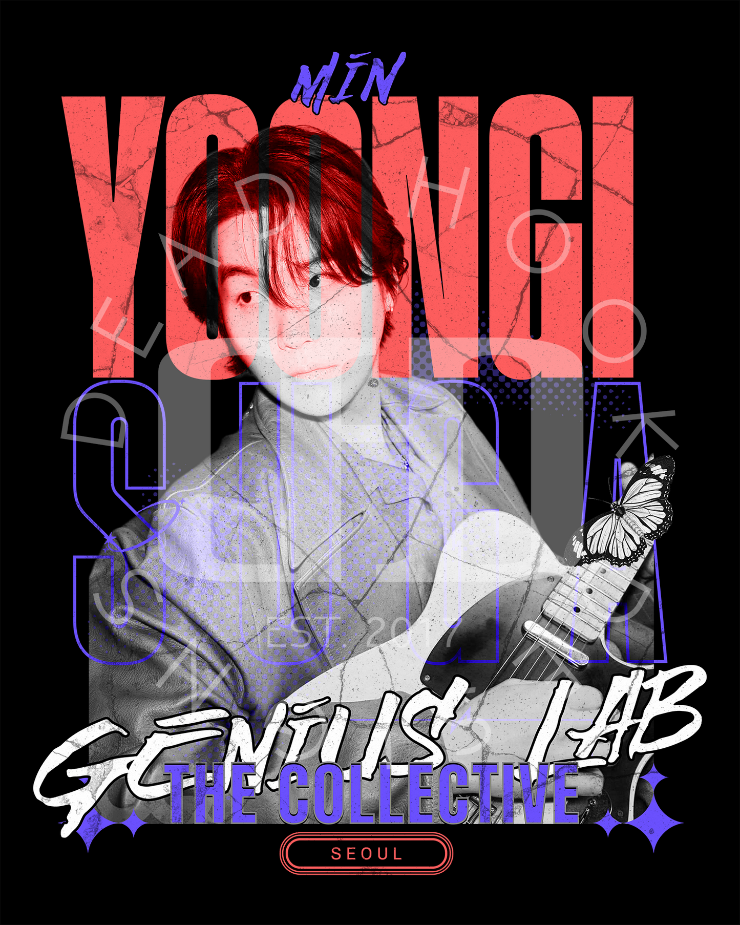 GENIUS LAB: MIN YOONGI TSHIRT