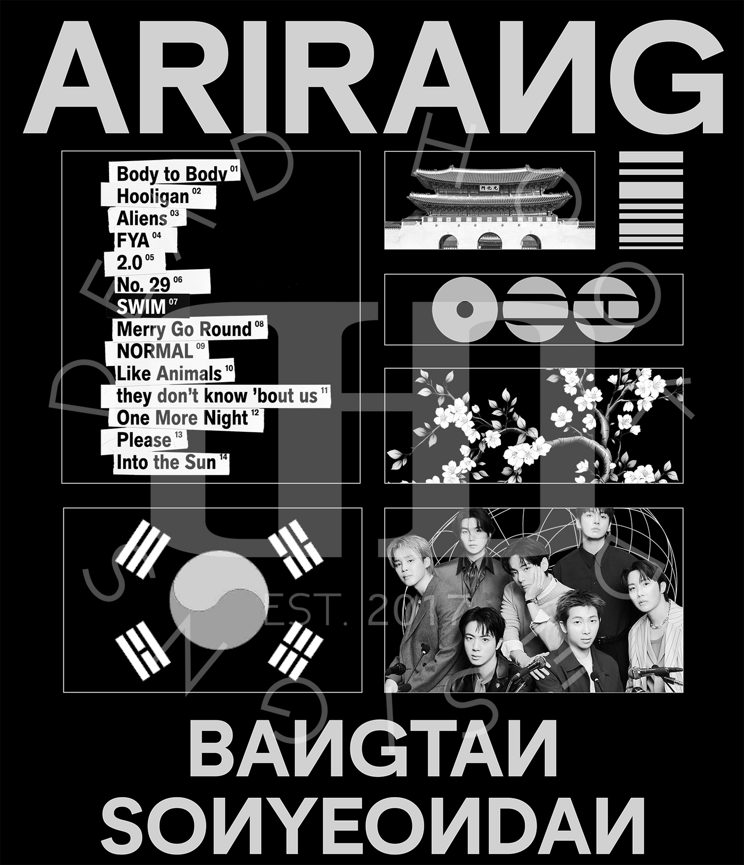 ARIRANG Heritage Tribute Shirt