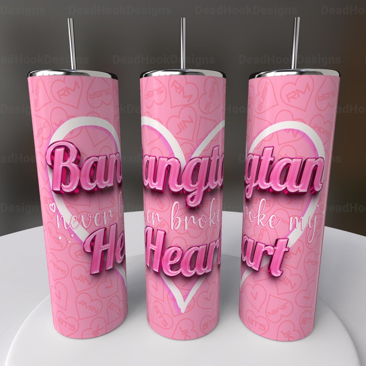20 oz 'Bangtan never broke my heart" Tumbler