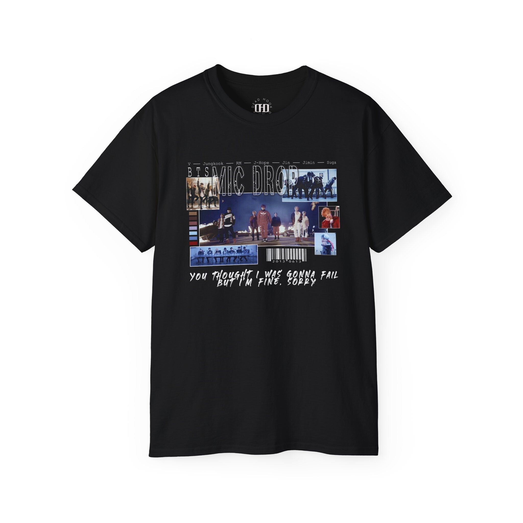 Mic Drop inspired t-shirt – Dead Hook Designs