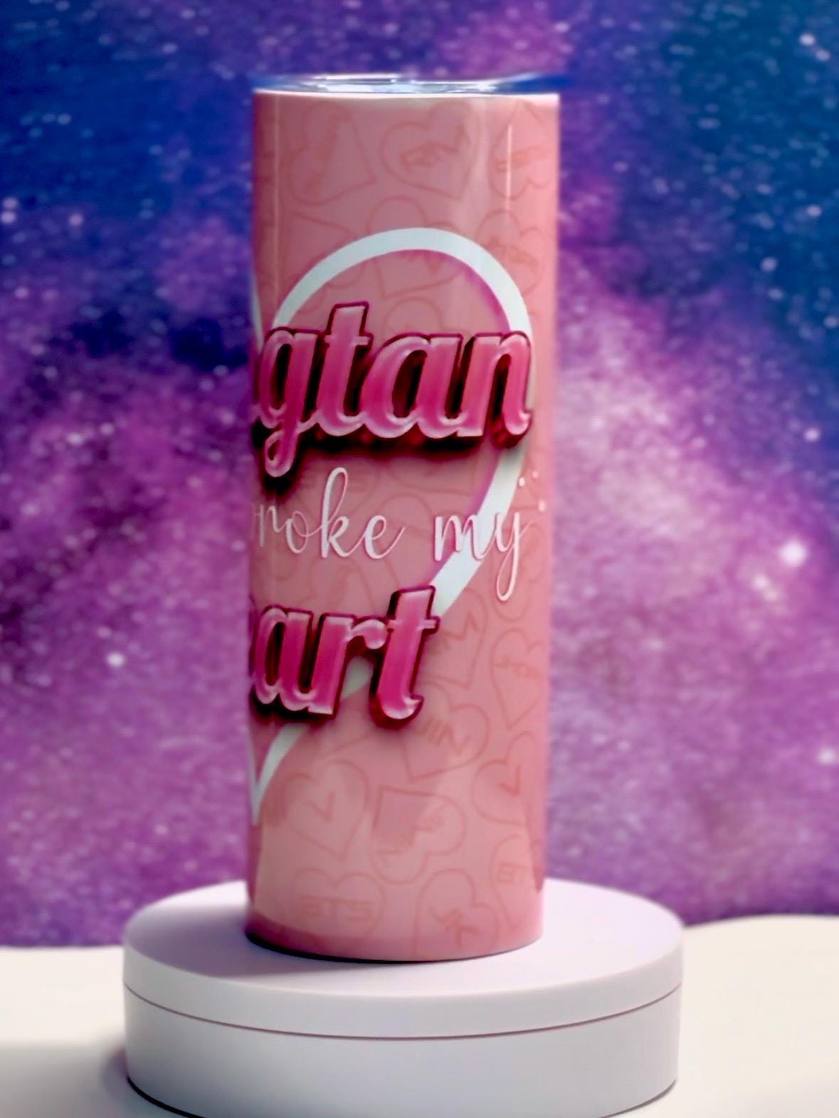20 oz 'Bangtan never broke my heart" Tumbler