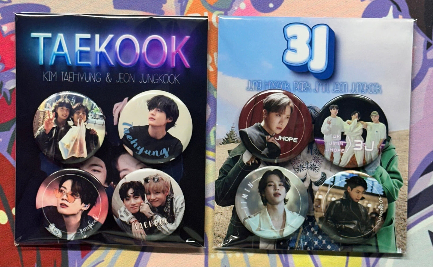 Bias / Wrecker Pinback Button & PC Pack