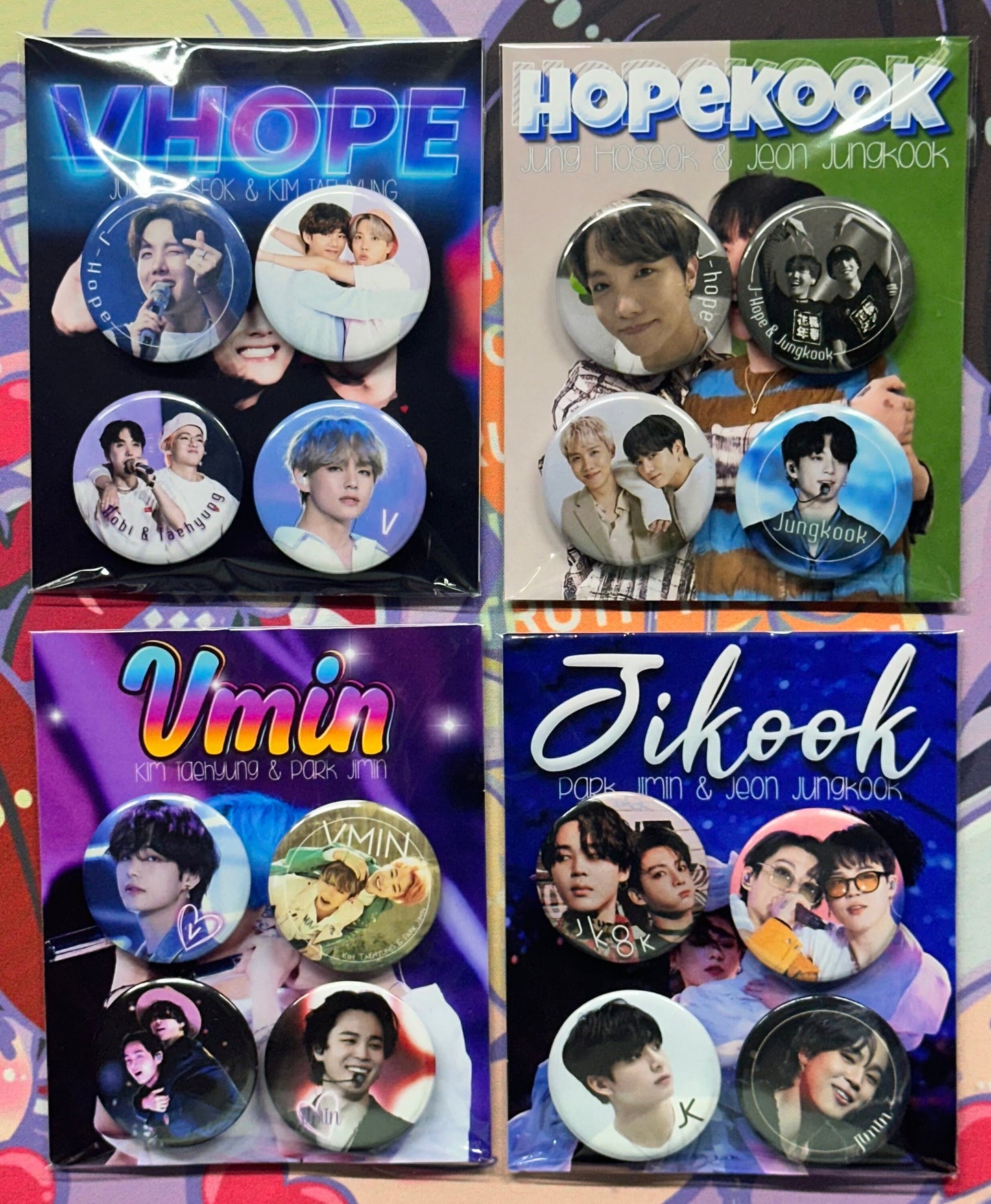 Bias / Wrecker Pinback Button & PC Pack
