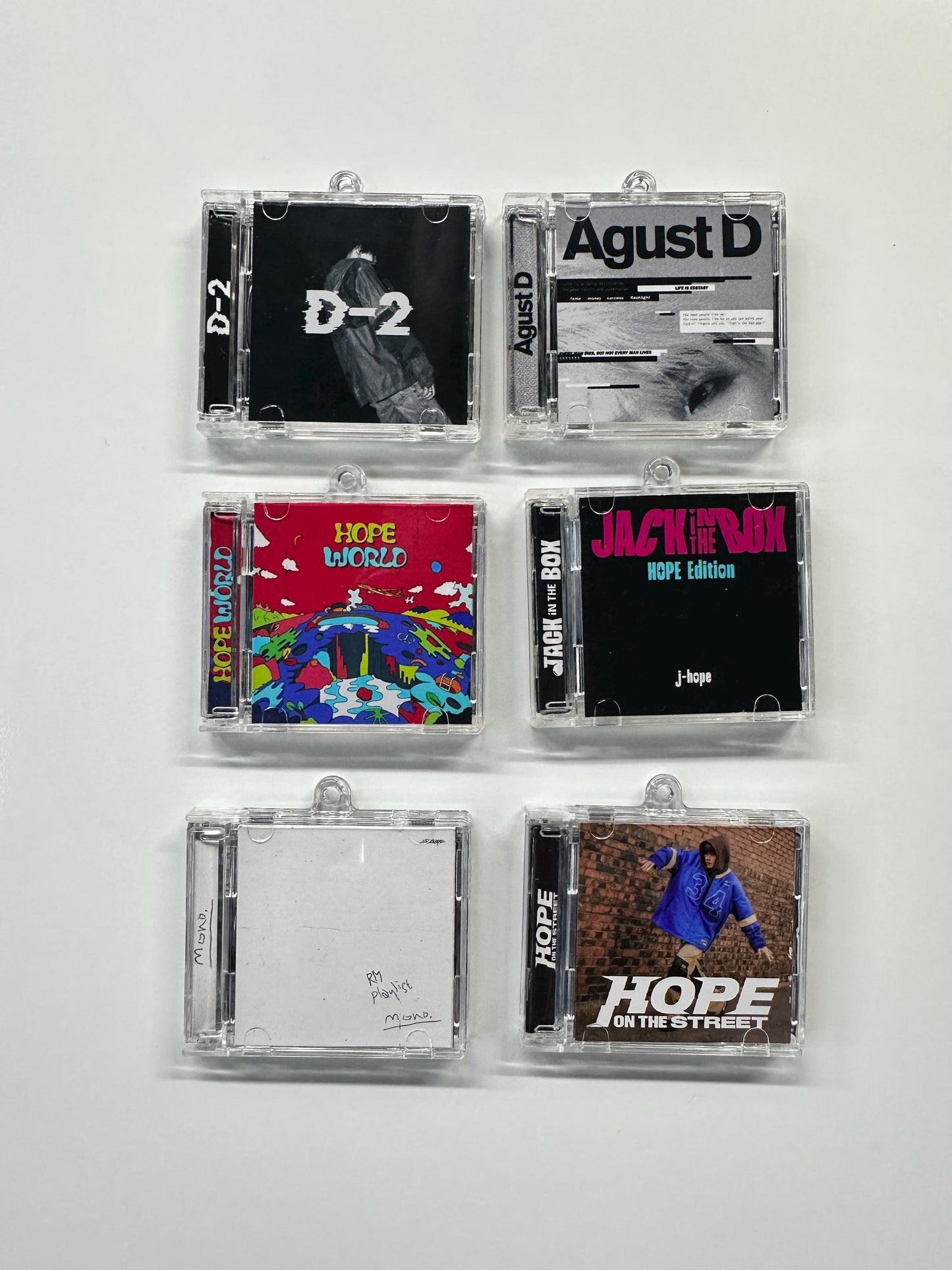 Mini NFC Album CD Keychain