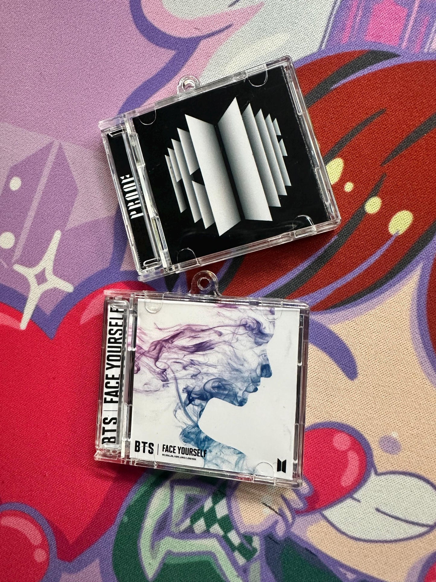 Mini NFC Album CD Keychain