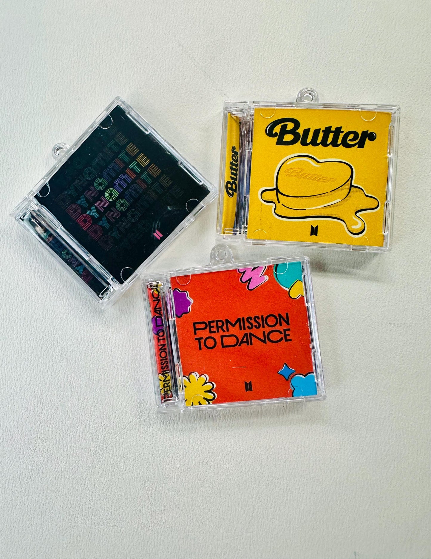Mini NFC Album CD Keychain