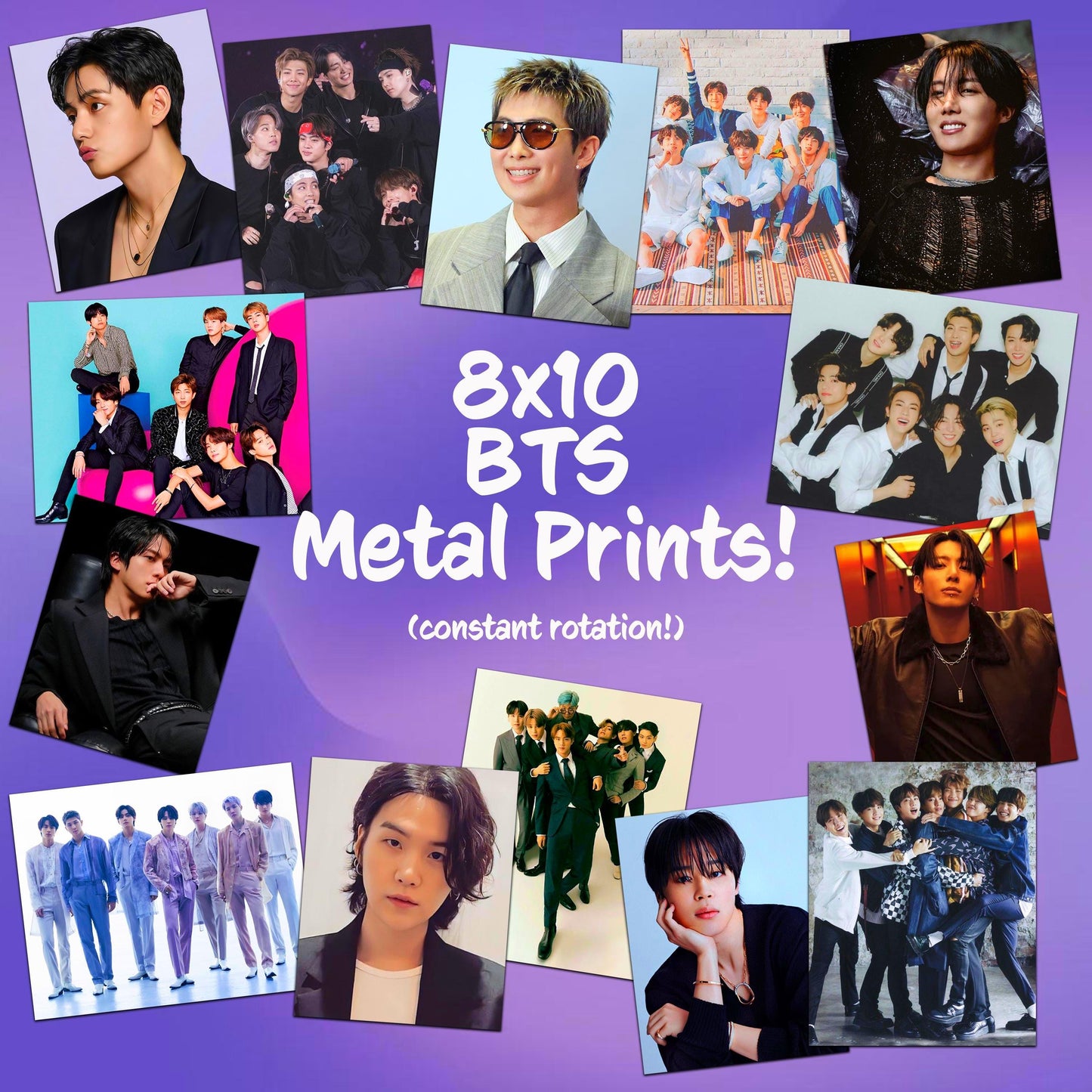 8x10 Metal Photo Prints